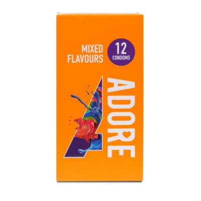 Afbeelding van Adore Flavours Condooms 12 Stuks