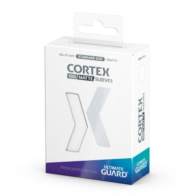 Afbeelding van Ultimate Guard Cortex mouwen standaard maat mat wit (100)