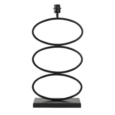 Afbeelding van Light &amp; Living Lampvoet STELIUS 33x17x59 Zwart