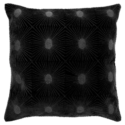 Afbeelding van Unique Living Sierkussen Nela Black 45x45cm