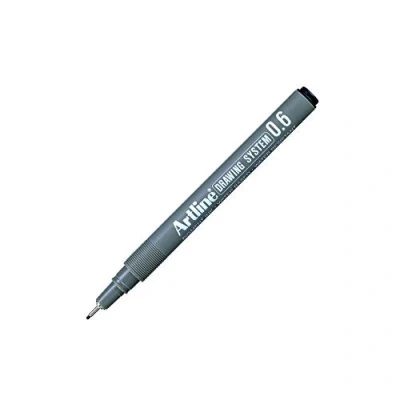 Afbeelding van Fineliner Artline technisch 0.6mm zwart