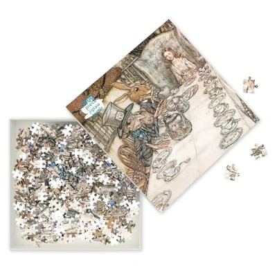 Afbeelding van Adult Jigsaw Puzzle Arthur Rackham: Alice in Wonde