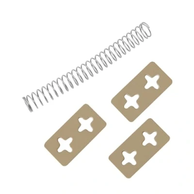 Afbeelding van Westmark 40732250 Vervangende plaatjes en veer voor kersenontpitter 4 delig, roestvrij staal, zilver, 15 x 10 cm