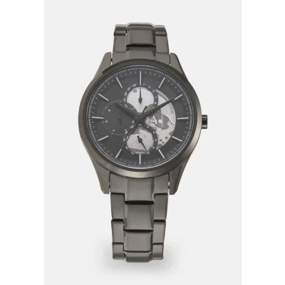 Afbeelding van Armani Exchange heren Horloge met armband in set van 2 AX7160SET de kleur Zwart