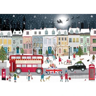 Image de Ravensburger Puzzle 1000 pièces veille de Noël, 70 x 50 cm