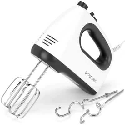 Afbeelding van Bomann Hm 6054 Cb Handmixer Wit/Grijs