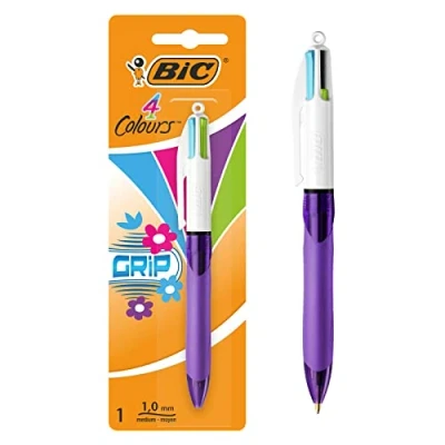 Image de BIC Dlugopis 4 Colours Grip Fashion