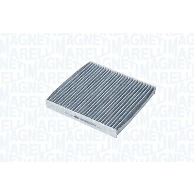 Afbeelding van MAGNETI MARELLI 350208065540 Interieurfilter filter insert, Carbon 215mm 214mm 24mm SMART: Fortwo II Convertible, III Coupe