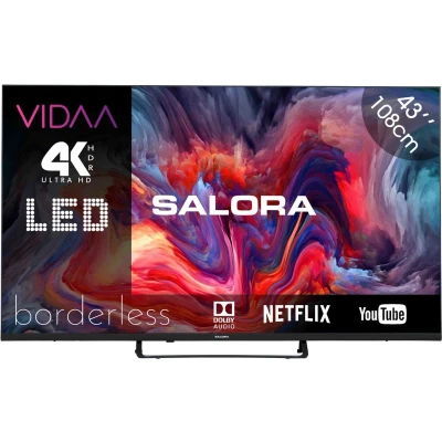 Afbeelding van Salora FOD43UV 43 inch Smart tv 4K Ultra HD 2023 VIDAA