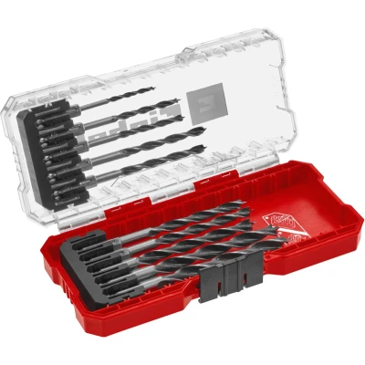 Afbeelding van Einhell 108733 Hout spiraalboorset 10 delig 3 mm, 4 5 6 7 8 mm 1 set(s)