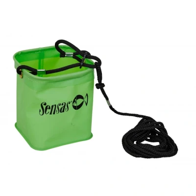 Afbeelding van Sensas Waterproof Green Bucket with Cord Voeremmer