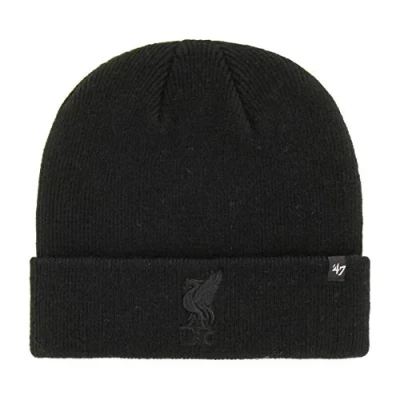 Afbeelding van 47 Brand Cuff Knit muts FC Liverpool zwart, eenheidsmaat, zwart.