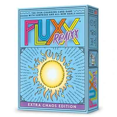 Afbeelding van LOONEY LABS Fluxx Remixx Card Game Fun Games for Family Night Party Adult Voor Kinderen Verjaardag Cadeau Ideeën Meisjes Jongens Tieners Volwassenen 100 Kaarten,