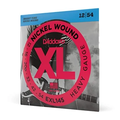 Afbeelding van D&#039;Addario E Git.snaren EXL145 12 54 nikkel omwonden Elektrische gitaarsnaren