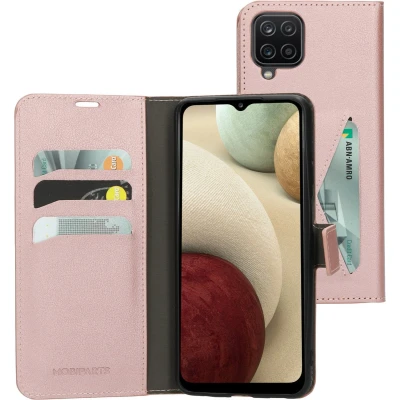Afbeelding van Mobiparts Classic Wallet Case Samsung Galaxy A12 (2021) Pink