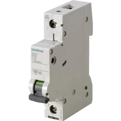 Afbeelding van Zekeringautomaat 1 polig 13 A 230 V, 400 V Siemens 5SL6113 6
