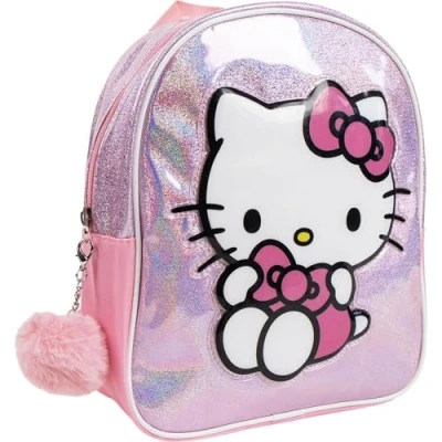 Afbeelding van Hello Kitty Hologram kindertasje / rugtasje, 23 cm