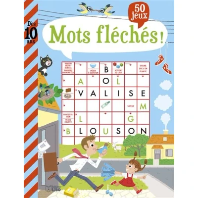Image de Livre jeux mots fleches 10 ans