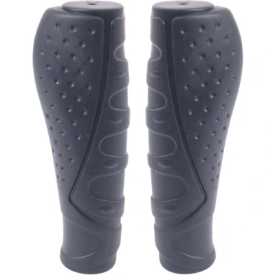 Afbeelding van Handvatset M Wave Ergo Zwart 2*130mm