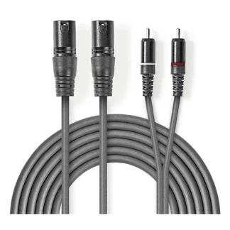 Afbeelding van 3 m XLR audiokabel