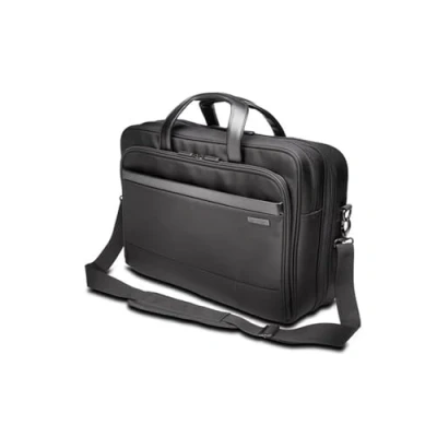 Afbeelding van Kensington Contour tas 2.0 17 inch Pro, schoudertas voor laptops en tablets, waterdicht, dames heren, handbagage/reistas (K60387EU), zwart