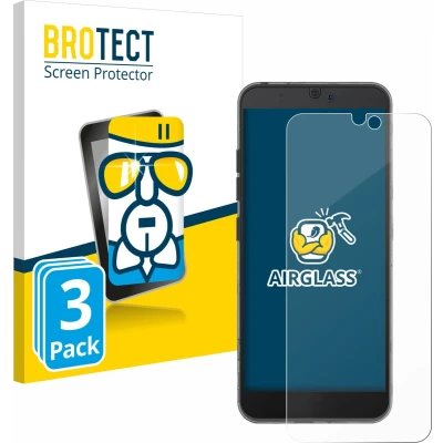 Afbeelding van BROTECT Screenprotector voor Fairphone 3 Folie Beschermfolie Beschermglas transparant (3 Stuks)
