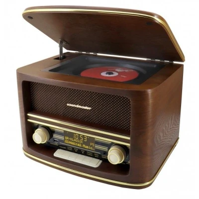 Afbeelding van Soundmaster NR961 Nostalgische DAB+ radio met CD speler, bluetooth en USB