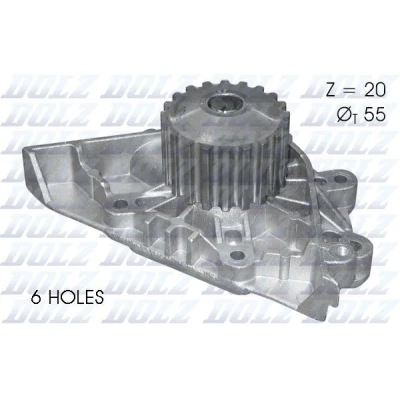 Afbeelding van DOLZ C144 Waterpomp Zonder behuizing PEUGEOT: 206 Hatchback, 307 CC, CITROËN: C4 I Picasso 1, C5 II Estate