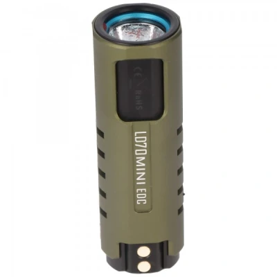 Afbeelding van Imalent LD70 Mini EDC LED zaklamp groen met 4000 lumen, lichtbereik max. 203 meter
