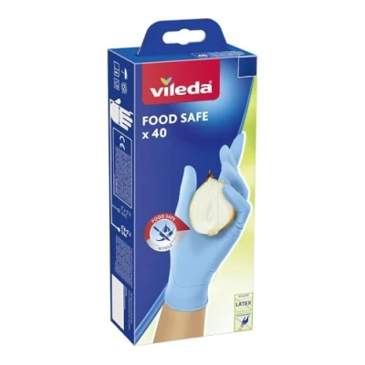 Afbeelding van Wegwerphandschoenen Vileda Food Safe 171013 S/M (40 Stuks)