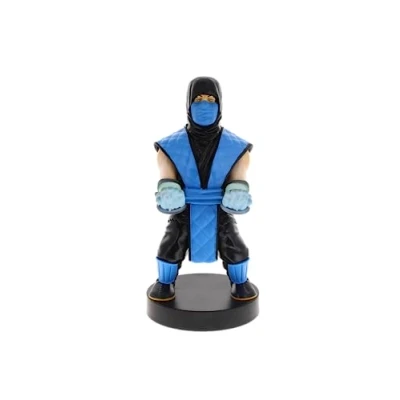 Afbeelding van Cable Guy Mortal Kombat Sub Zero telefoon en game controller houder met usb oplaadkabel