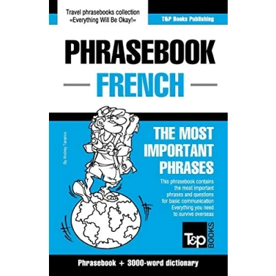 Afbeelding van English French Phrasebook and 3000 Word Topical Vocabulary