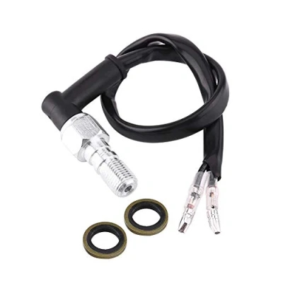 Afbeelding van Keenso hydraulische remdrukschakelaar M10 universeel, stopcontactschakelaar met sluitringen (M10x1,25)