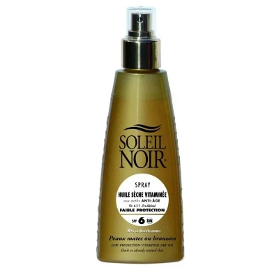 Afbeelding van Soleil Noir Spray Huile Sèche Vitaminée SPF6 150ml Olie