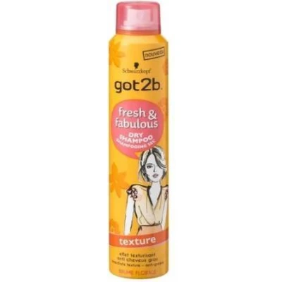 Afbeelding van Schwarzkopf Got2b Fresh &amp; Fabulous Texture Droogshampoo 200ml
