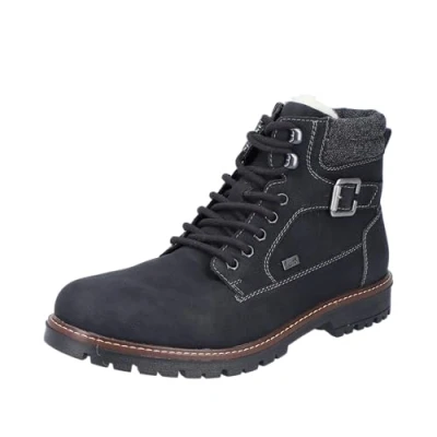 Afbeelding van Rieker heren veterboot zwart