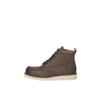Afbeelding van Jack &amp; Jones Jfwtoronto Leather Boot Styd Ln Leren laarzen voor heren, Bruin/steen
