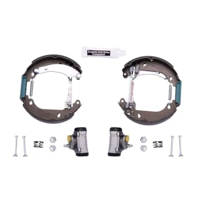 Afbeelding van HELLA Shoe Kit Pro 8DB 355 003 971 Remschijf, trommelrem Met wielremcilinder, stel element RENAULT: TWINGO 1