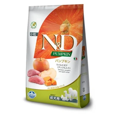 Afbeelding van N&amp;D Pumpkin hondenvoeding Wild Zwijn small breed 800 gr.