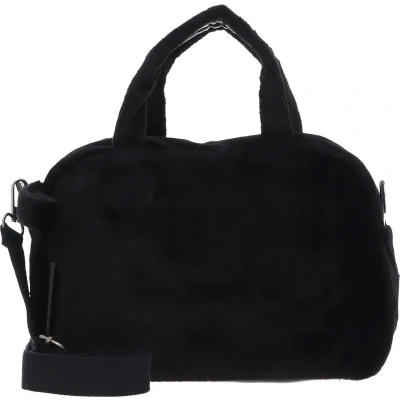 Afbeelding van TOM TAILOR Schoudertas Handtas Klara Bowling Bag Mixed Black Zwart