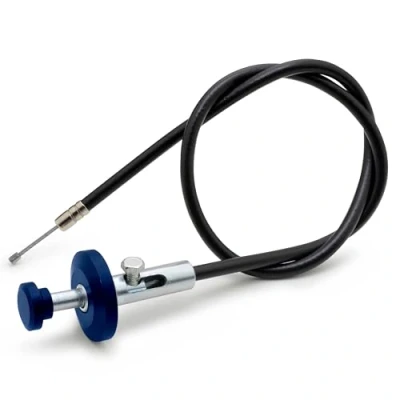 Afbeelding van Easyboost Handmatige starter met trekkoord, 50 cm, universeel, voor carburateur, scooter, motorfiets, MB, quad, cross, grasmaaier (blauw)