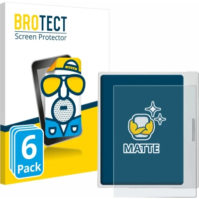 Afbeelding van BROTECT Screenprotector voor Onyx Boox Go Color 7 White Edition Folie Beschermfolie matte (6 Stuks)
