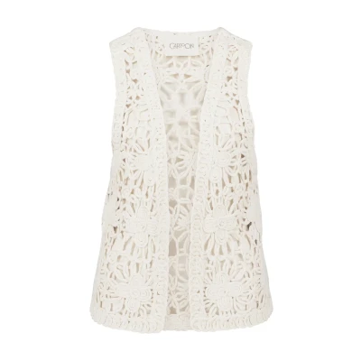 Afbeelding van Cartoon Sommer Vest, Dames, Maat: 34, Beige