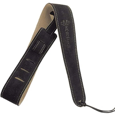 Afbeelding van Martin Brown Suede Strap lederen gitaarband 18A0017