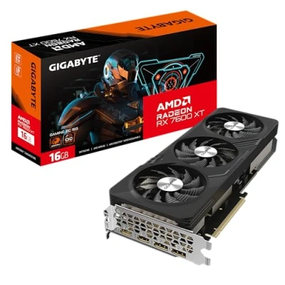 Afbeelding van Gigabyte AMD Radeon RX 7600 XT Videokaart GAMING OC 16 GB GDDR6 RAM PCIe x16 HDMI, DisplayPort RGB verlichting , Overclocked