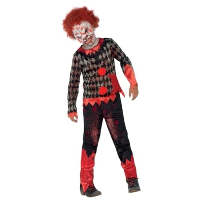 Afbeelding van &quot;Zombie clown Halloween kostuum voor kinderen Kinderkostuums 152/158&quot;