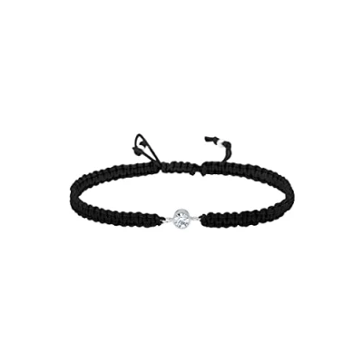 Afbeelding van Elli Sparkling Bracelet Armband, Dames, Maat: 16, Schwarz