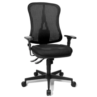 Afbeelding van Topstar He20Pbc00 Head Point Sy P4, Ergonomische Bureaustoel, Gevormde Zitting, Stoffen Bekleding, 46 X 50 114 Cm, Zwart