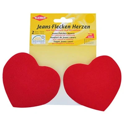 Afbeelding van Kleiber + Co.GmbH Jeans harten ca. 8,5 x 10,5 cm