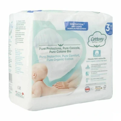 Image de Cottony Baby Diapers Size 3 4 9kg 32